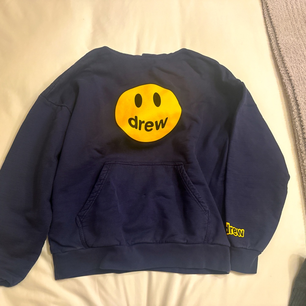Drew house navy hoodie